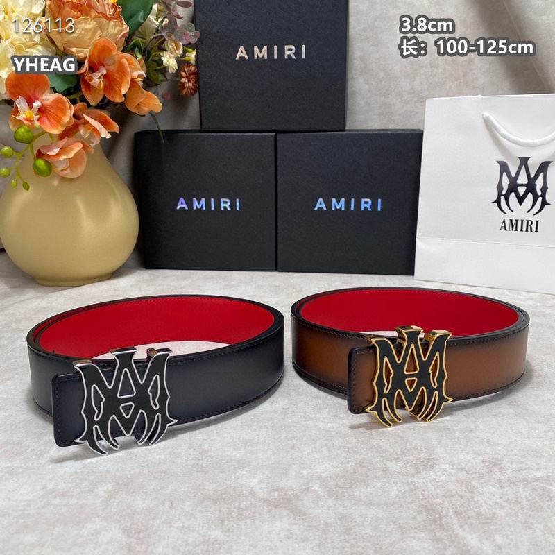 Amiri belt 38mmX100-125cm 8L07